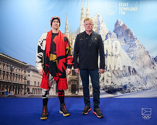 Červenka s Rulíkem fasovali olympijskou kolekci. Fanoušci dál rozebírají její vzhled