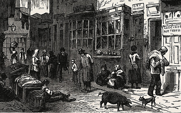 V Londýně vraždila pivní tsunami. A ukázala spravedlnost pro chudé a bohaté