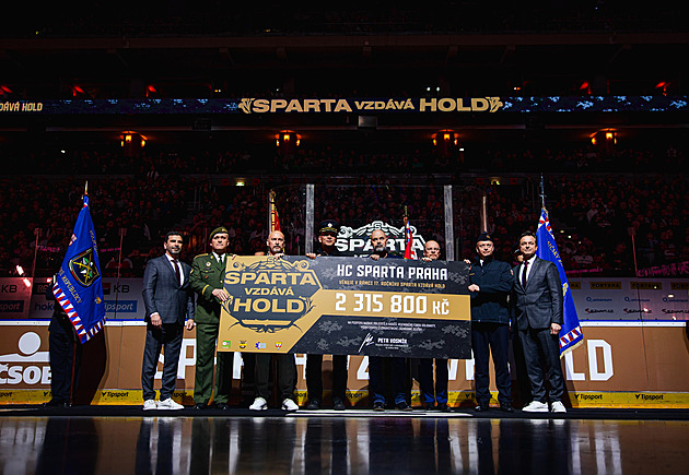 Projekt Sparta vzdává hold opět překonal rekord. Vybralo se přes 2,3 milionu Kč