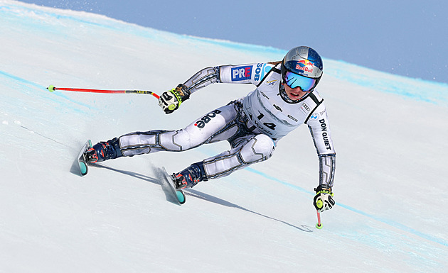 Ledecká v olympijské generálce desátá. Super-G v Crans Montaně ovládla Blancová
