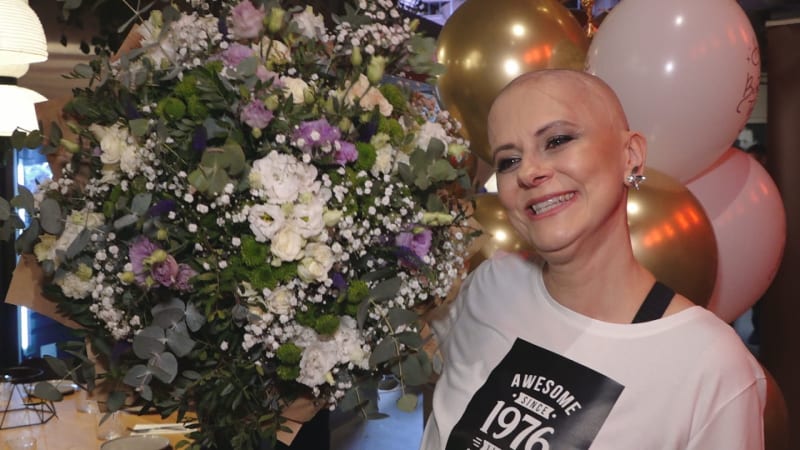 Laďka Něrgešová oslavila padesátku: Kéž bych tu mohla ještě pár let být, přála si