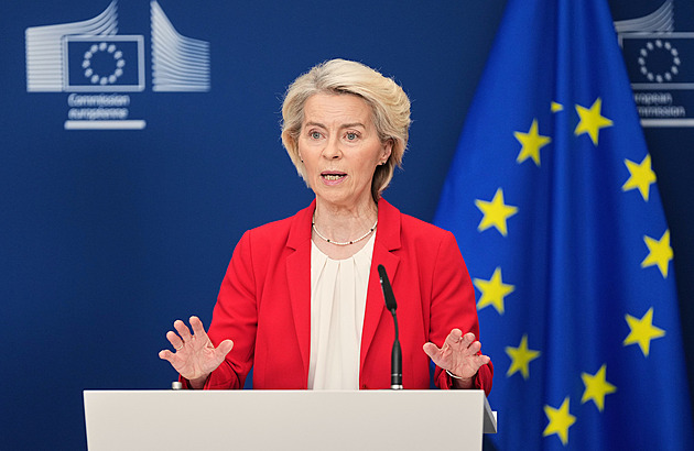Šéfka von der Leyenová tlumí třaskavý konflikt v týmu unijních eurokomisařů