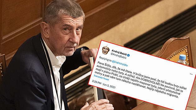 Soud zamítl žalobu Pirátů kvůli příspěvku o migrantech. Babiš ho už dříve smazal