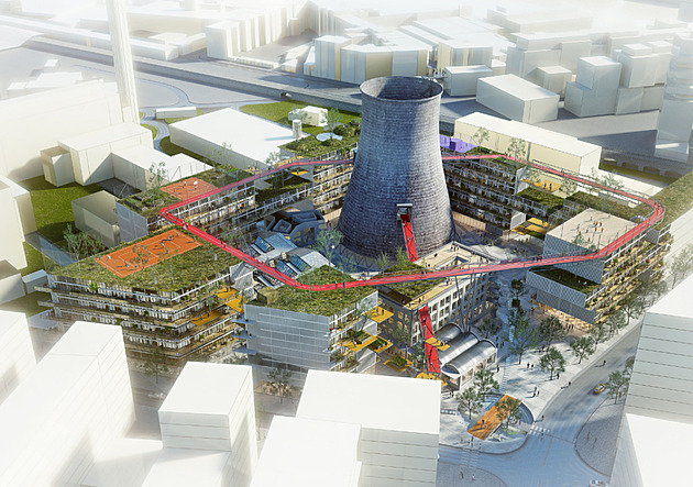 Vize se rozplynula. Futuristická čtvrť v Brně nebude, místo ní postaví školu