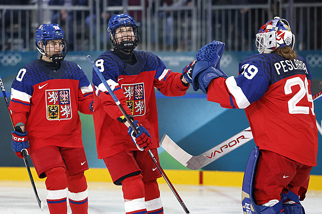 Česko - Finsko 2:0. Hokejistky mají první triumf na hrách, rozhodly v úvodní části