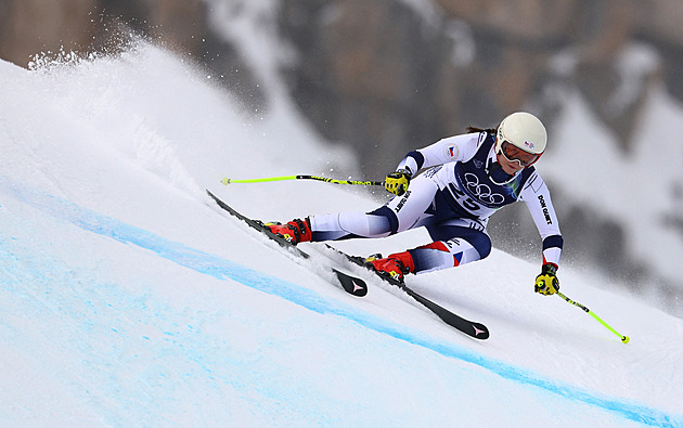 Kombinační sjezd vyhrála Američanka Johnsonová. Češky jsou u konce pořadí