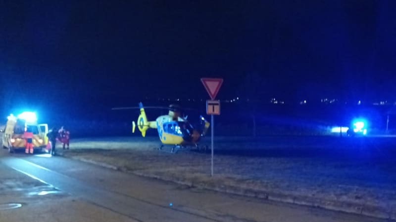 Pozdvižení v Chrudimi: Na místě zasahovalo několik policejních hlídek, došlo k vážnému zranění