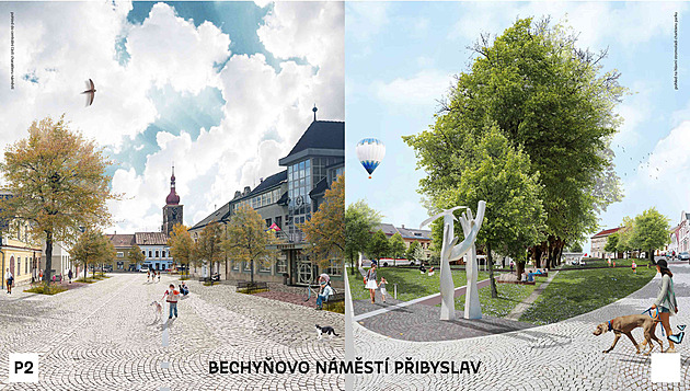 Náměstí v Přibyslavi čeká nákladná oprava. Radnice kvůli ní staví nové parkoviště