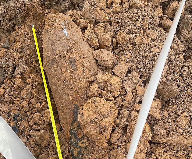 Na Opavsku našli leteckou pumu z války. Policie evakuovala desítky lidí