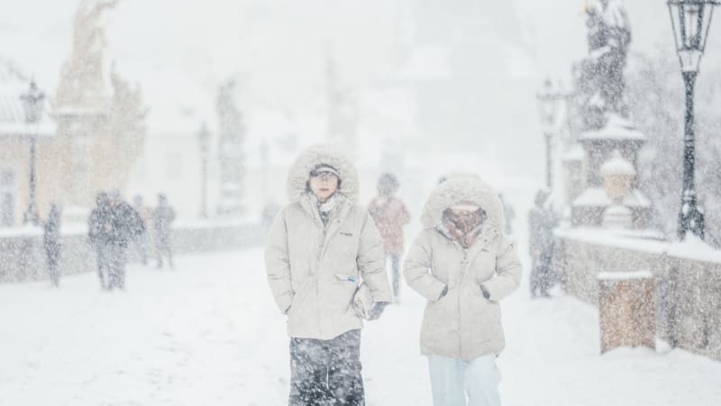 Česko opět zasype sníh. MAPA ukazuje, kolik ho napadne u vás