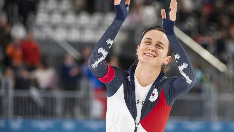 Sáblíková se slzami v očích: Tohle byl můj poslední závod na olympiádě. Dojali ji fanoušci