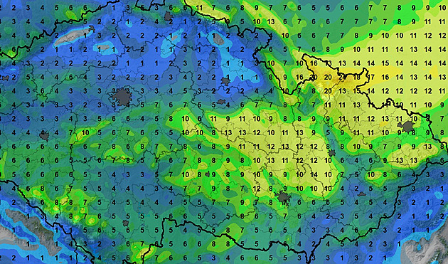 O víkendu napadne až patnáct centimetrů sněhu, místy i více, varují meteorologové