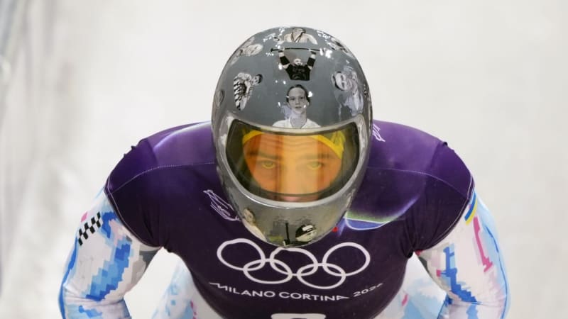 Získal medaili našich srdcí, brání skeletonistu Ukrajinci. Za postoj ho Zelenskyj vyznamenal